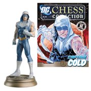 DC Superhero Captain Cold Black Pawn Chess Piece & Magazine